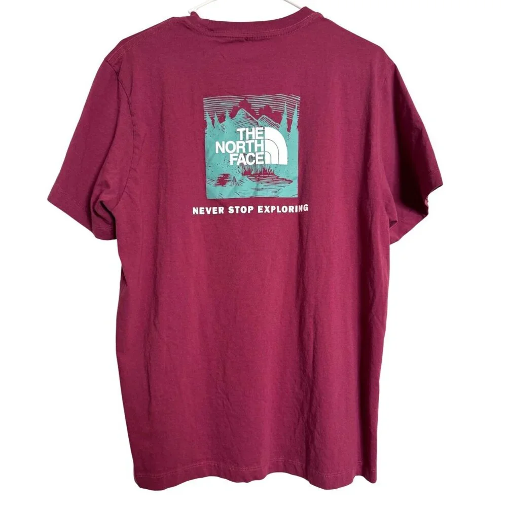 The North Face Celebration Box Size Large  NSE Short-Sleeve T-Shirt for Men Cybe